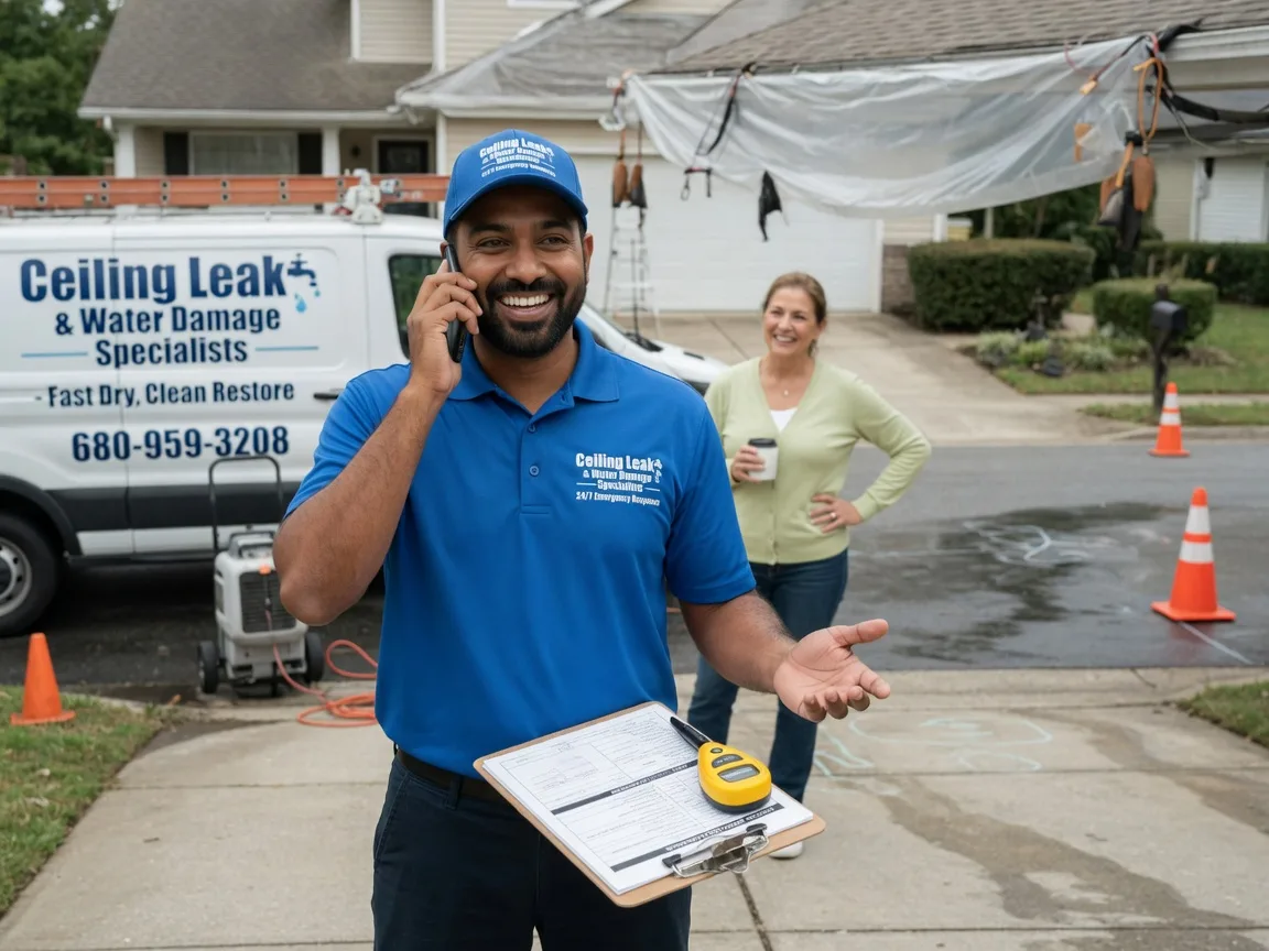 Ceiling Leak Cleanup Independence, CA FAQs